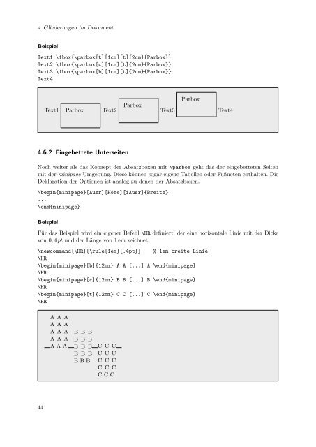 LaTeX - Tipps und Tricks - tortools.de