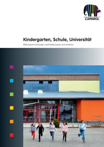 Kindergarten, Schule, Universität  - Deutsche Amphibolin Werke ...
