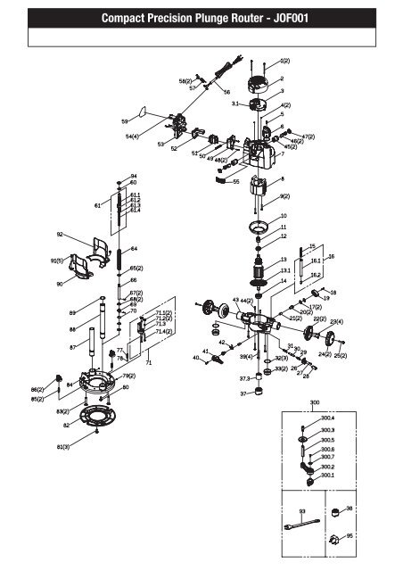 Exploded Schematic Diagram
