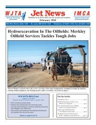 Hydroexcavation In The Oilfields - Waterjet Technology Association