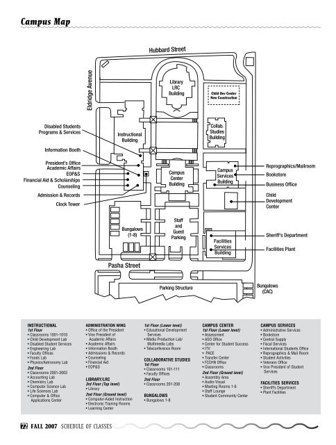 Fall 2007 Schedule - Los Angeles Mission College