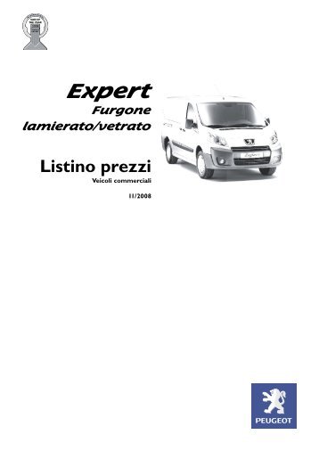 Expert Furgone lamierato/vetrato Listino prezzi - Peugeot