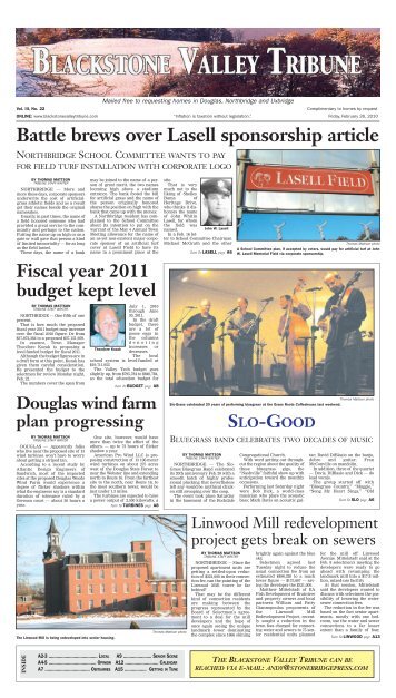 Battle brews over Lasell sponsorship article - Stonebridge Press and ...