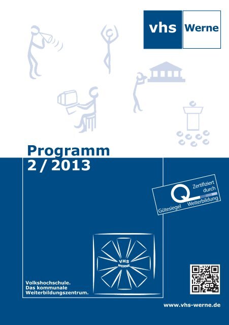 Programmheften Stadt Werne