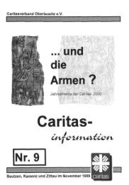 wir können Ihnen heute unseren ... - Caritas Oberlausitz