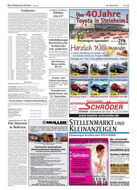 Bad Driburger Kurier 267