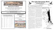 4/16/09 - Lake Berryessa e-News