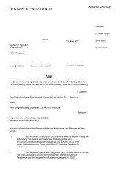 Klageschrift im PDF-Format - Hasselberg