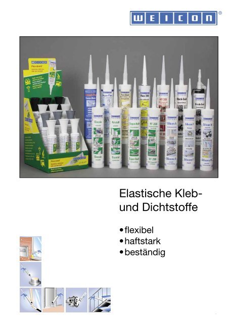 Elastische Klebstoffe - Weicon.com