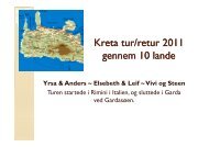 Kreta tur/retur 2011 gennem 10 lande - Dansk Autocamper Forening