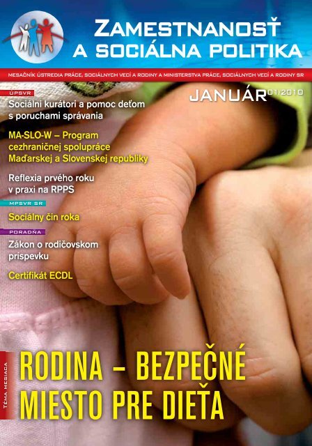 JANUÁR01/2010 - Ústredie práce, sociálnych vecí a rodiny