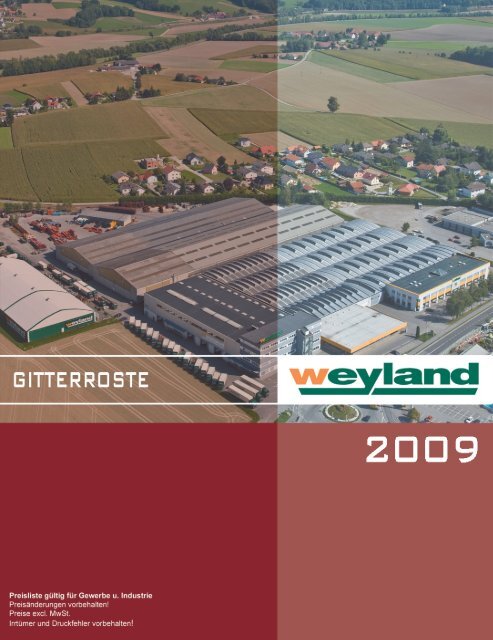 Weyland Gitterroste