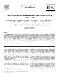 A novel meta-cleavage product hydrolase from Flavo - ResearchGate