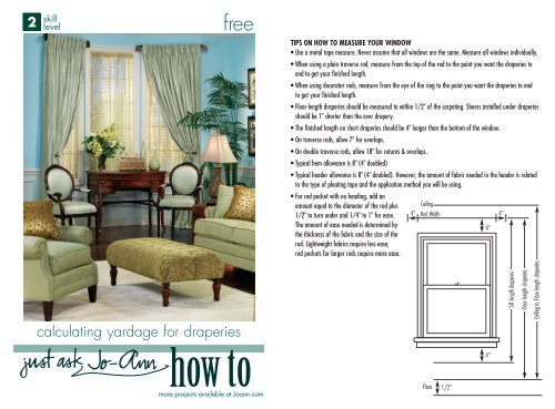 P488 313 Calculating Yardage For Draperies Qxd Joann Com