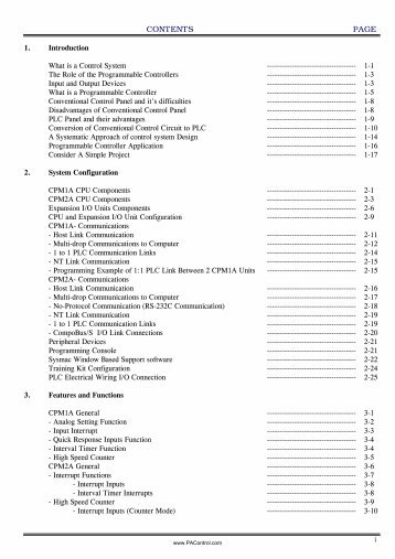 Control Systems - PLC Programming - Process Control and ...