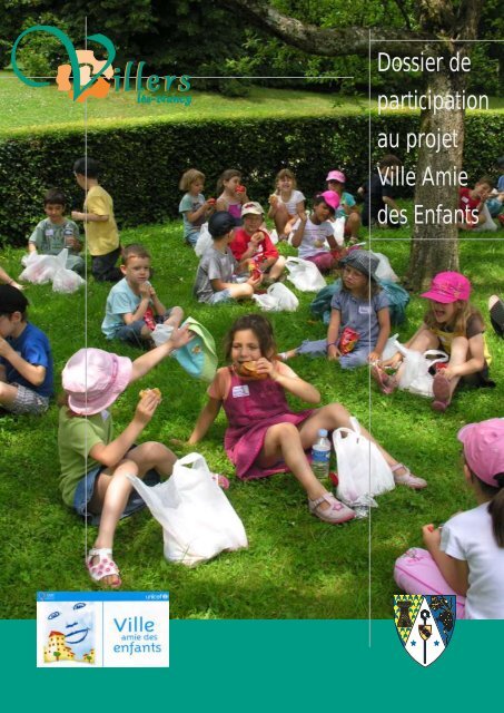 Dossier de participation au projet Ville Amie des Enfants