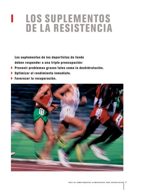 I LOS SUPLEMENTOS DE LA RESISTENCIA