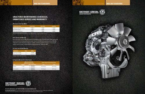 MBE 900 Teardown MTU Detroit Diesel Australia