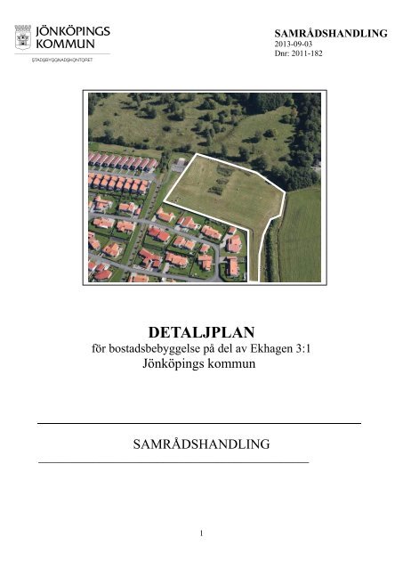 Plan- och genomförandebeskrivning.pdf - Jönköpings kommun
