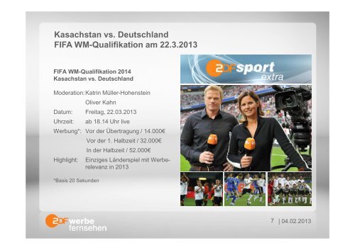 Angebot - ZDF Werbefernsehen