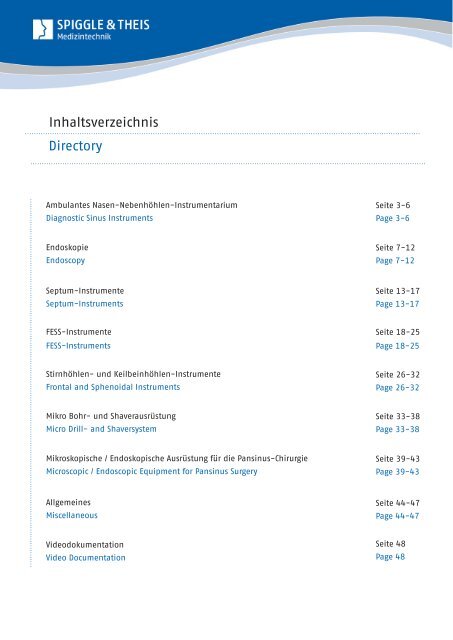 NNH-Instrumente Sinus Instruments