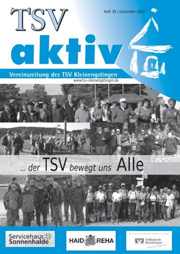 Heft38/Dez 12 (7,5 MB) - TSV Kleinengstingen