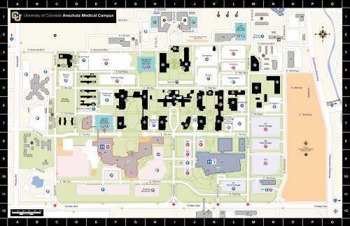 Anschutz Campus Map University Of Colorado Denver