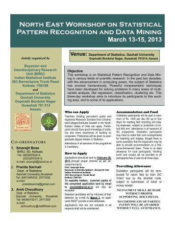 Details - Indian Statistical Institute