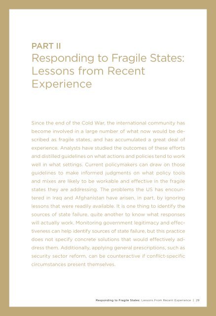 engaging fragile states - Woodrow Wilson International Center for ...