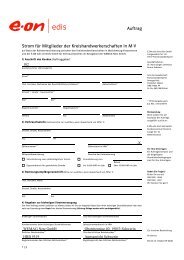 Auftrag Strom fÃ¼r Mitglieder der Kreishandwerkerschaften in M-V