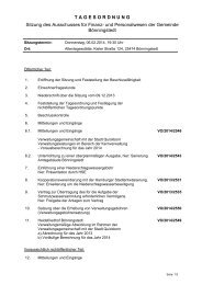 Tagesordnung Finanzausschuss (06.02.2014)