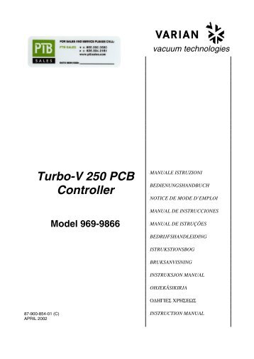 V250 PCB - PTB Sales