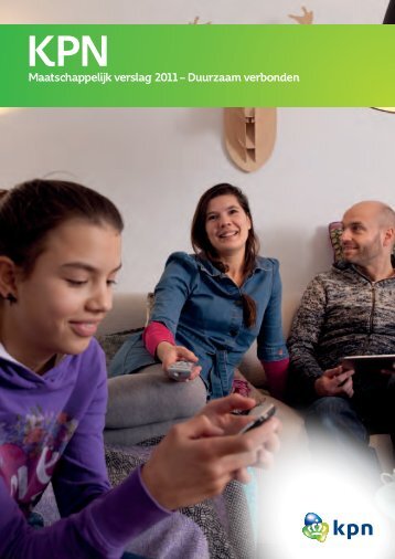 Volledig Maatschappelijk verslag - Kpn