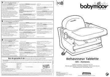 TÃ©lÃ©charger la notice au format pdf - Babymoov