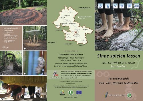 Broschüre Eins + Alles - Schwäbischer Wald