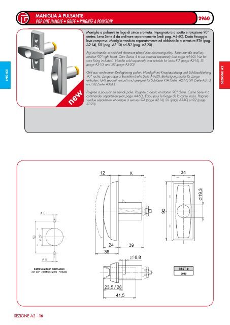 Catalogo completo 2012 - pdf 50 MB - Giussani serrature