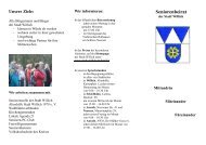 Flyer des Seniorenbeirates - Stadt Willich