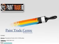 Profil de la société Paint Trade Centre