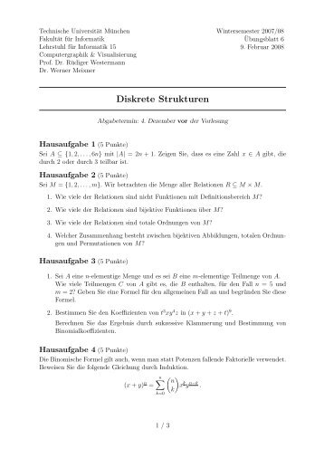 Diskrete Strukturen - xivilization