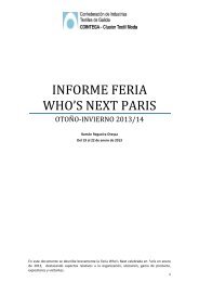 INFORME FERIA WHO'S NEXT PARIS - aipclop