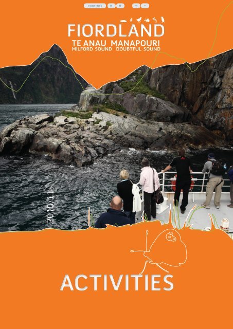 Fiordland Activities (11.3 MB) - Southern Lakes