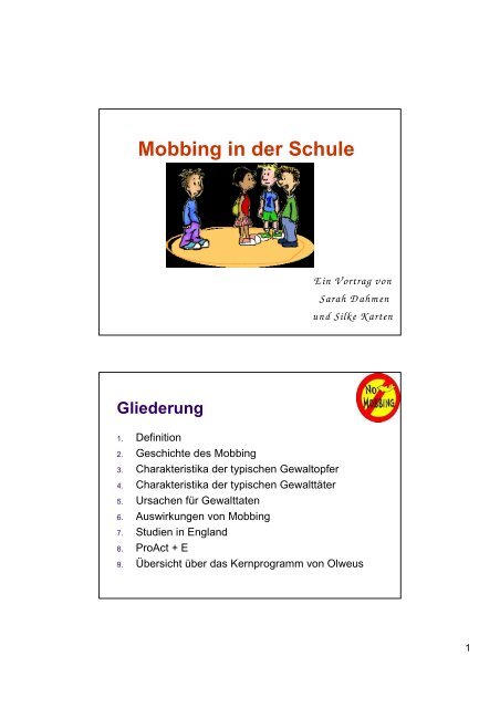 Mobbing In Der Schule