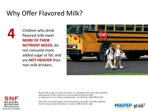 PowerPoint slides used in the webinar - School Nutrition Association