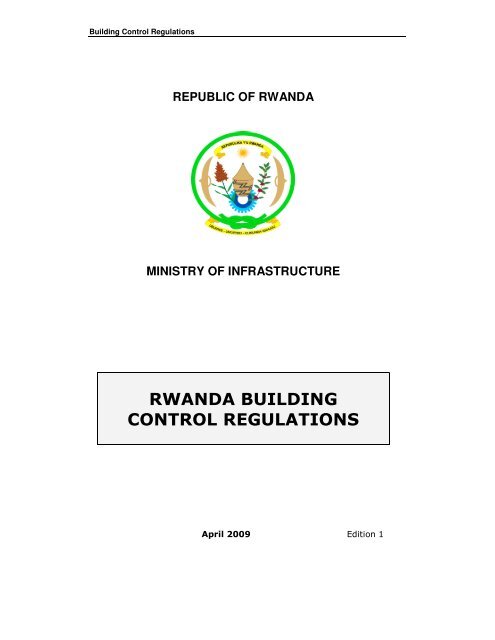 rwanda building control regulations - Research ICT Africa