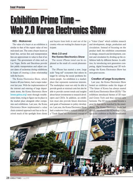 2010-07 - Korea IT Times