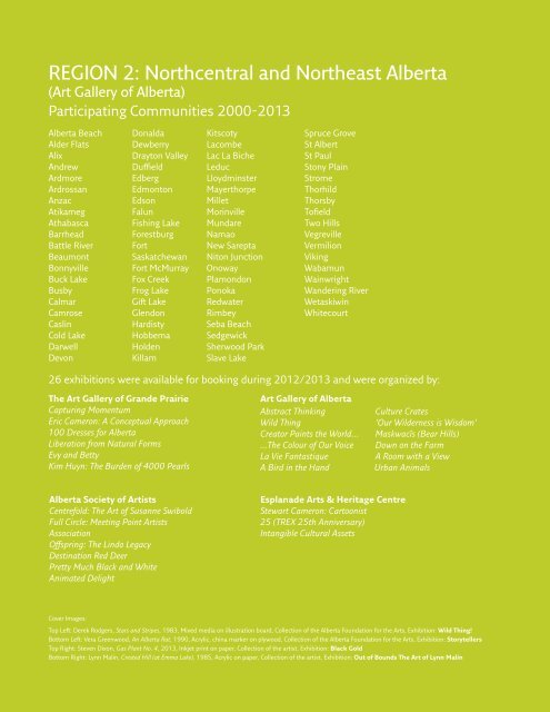 Booking Catalogue September 2013 â€“ August 2014 - Art Gallery of ...