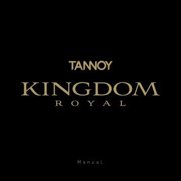 Manual - Tannoy