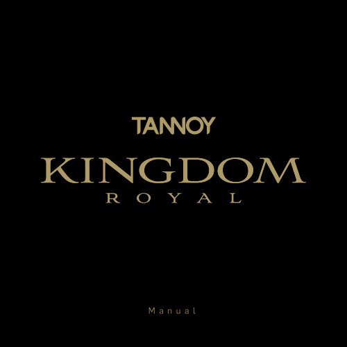 Manual - Tannoy