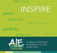 AIE Conference Program