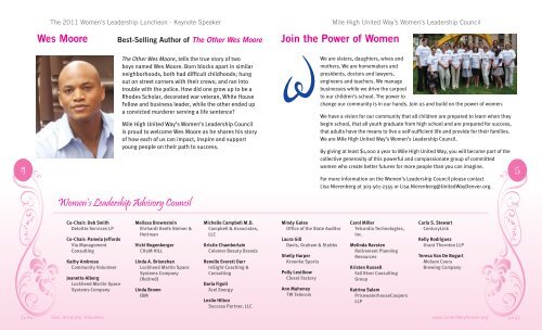 11 Womens Luncheon Program-revised.indd - Mile High United Way